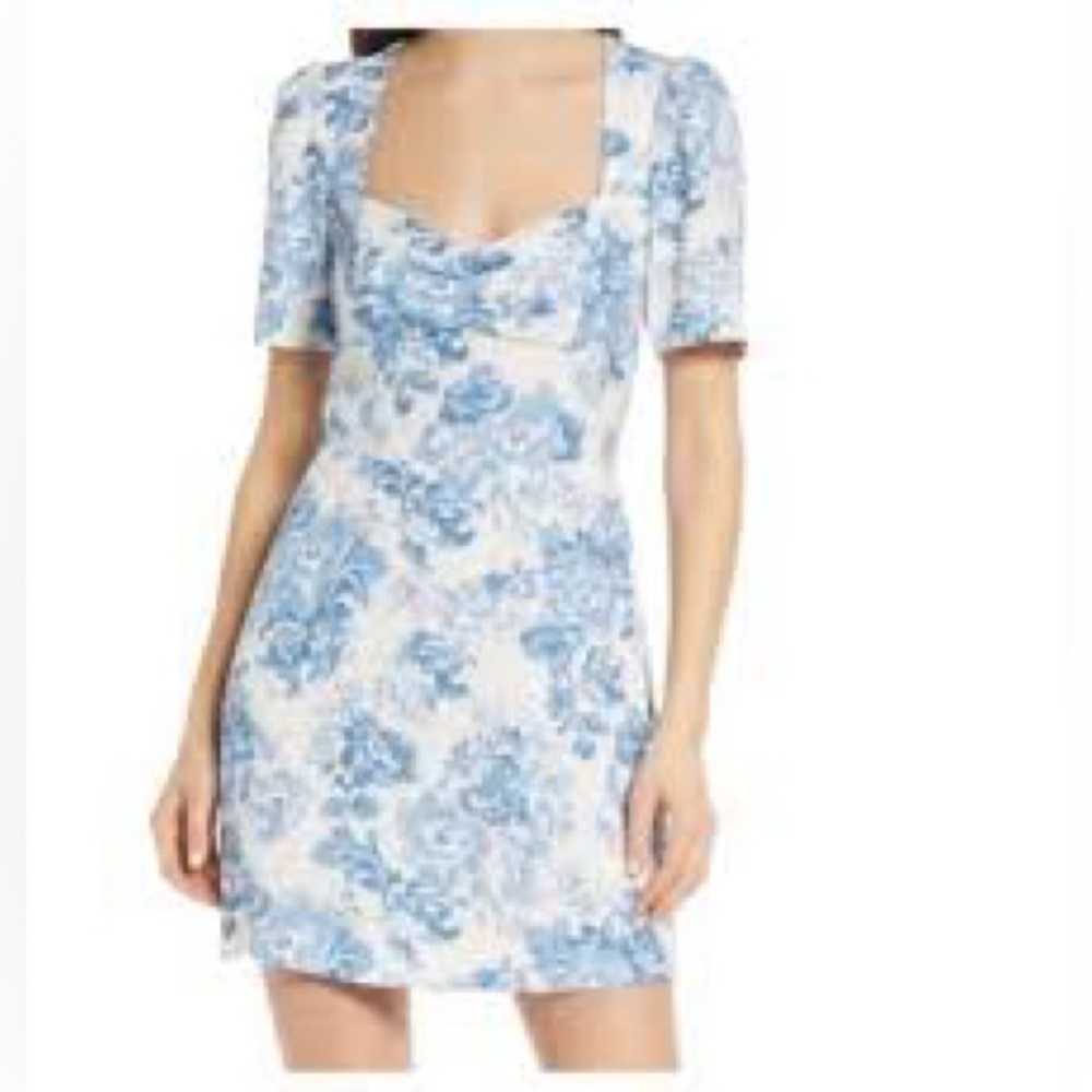 Reformation Brittney floral-print dress Sz 2